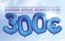 L’offre de remboursement Daikin !